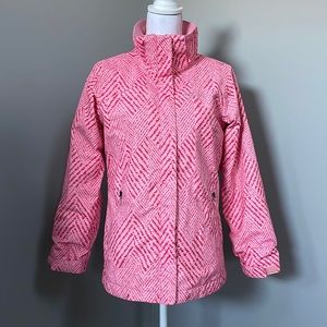 COLUMBIA YOUTH GIRLS WATERPROOF JACKET/RAINCOAT